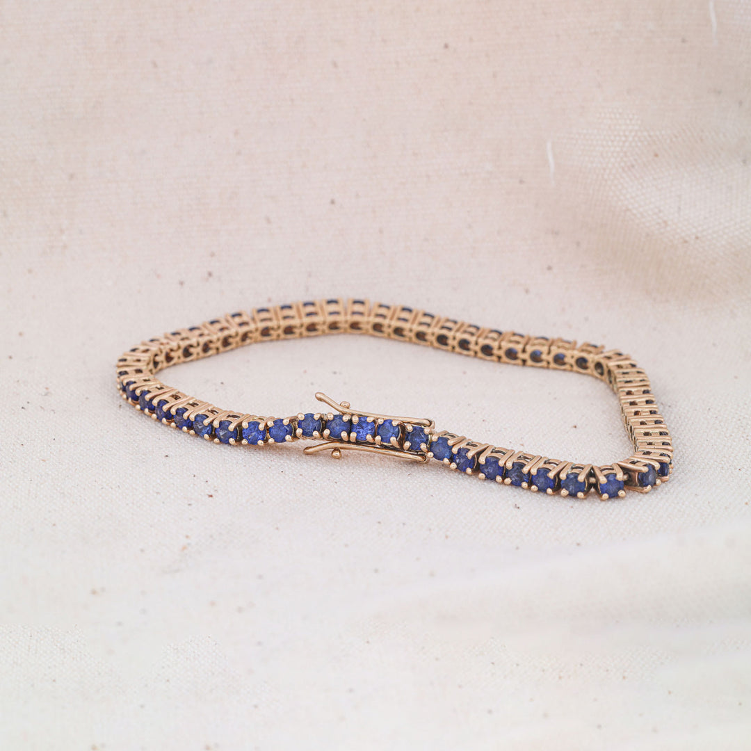 Chatham Sapphire Tennis Bracelet