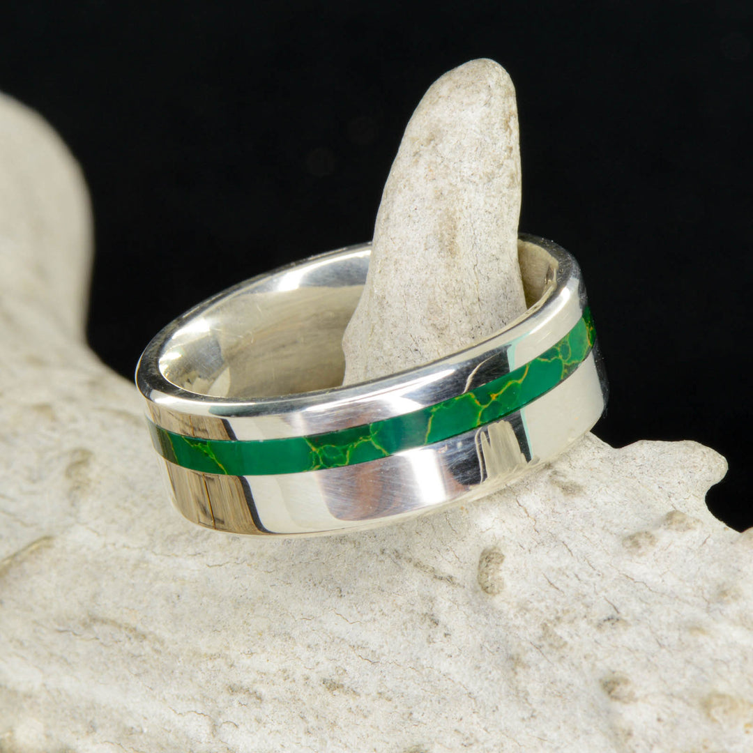 AZ Jade Canyon - Gold, Arizona Jade Inlay