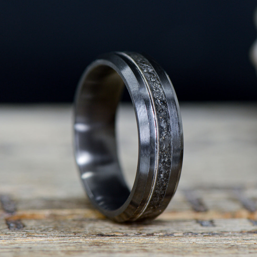 Guitar String & Meteorite