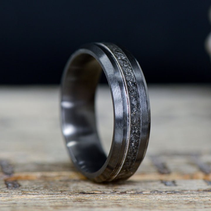 Guitar String & Meteorite