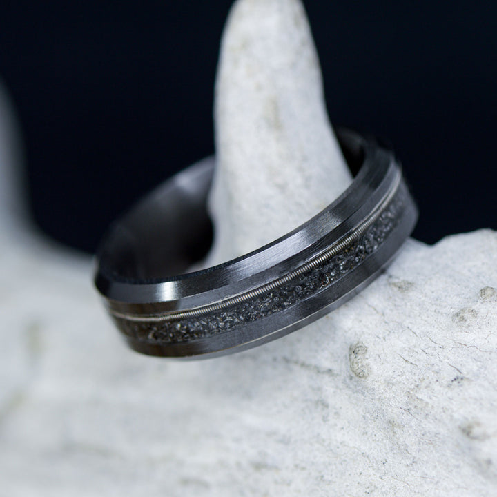 Guitar String & Meteorite
