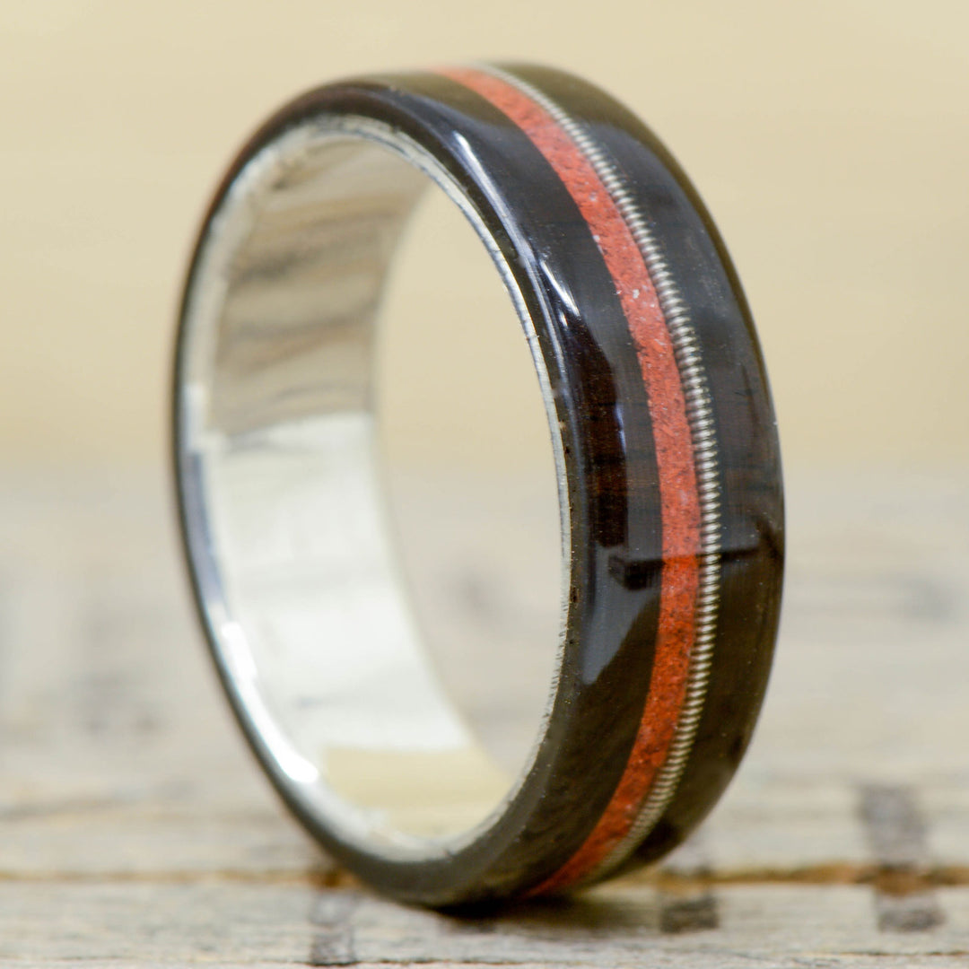 Blackwood, Red Opal, Guitar String