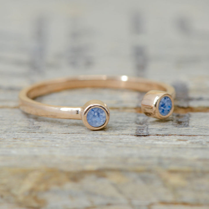Rose Gold, Guitar String, Opal, Triangle Set Diamond