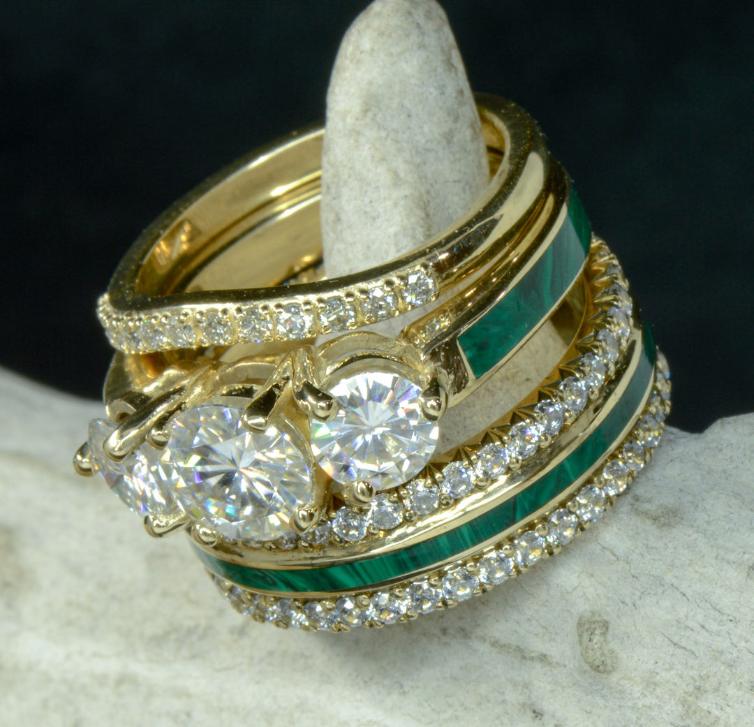 Set - Gemstone Ring