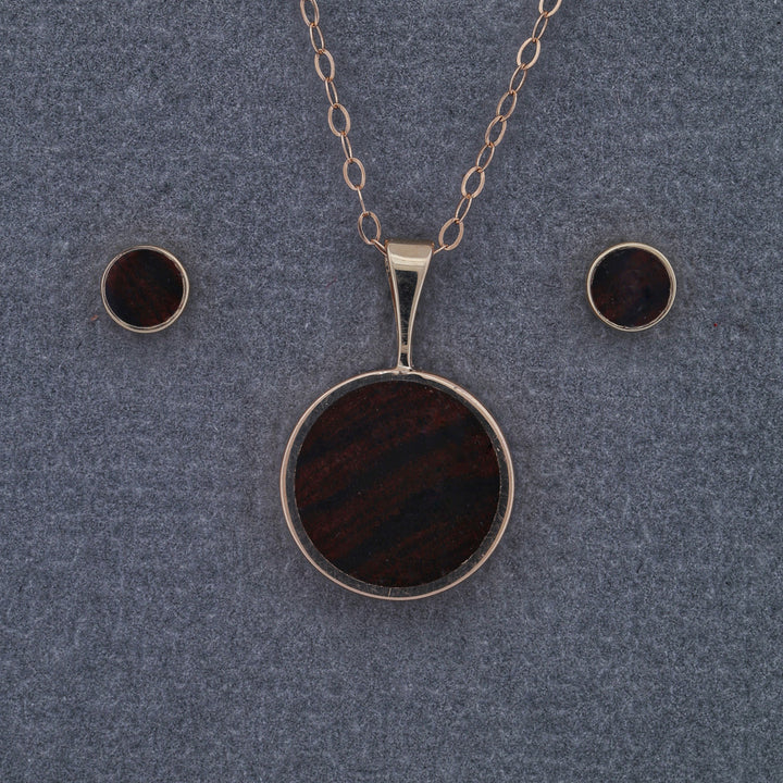 Arizona Ironwood Pendant and/or Stud Earring Set