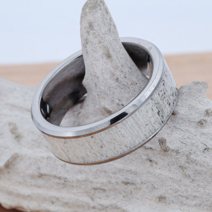 Antler Channel Ring