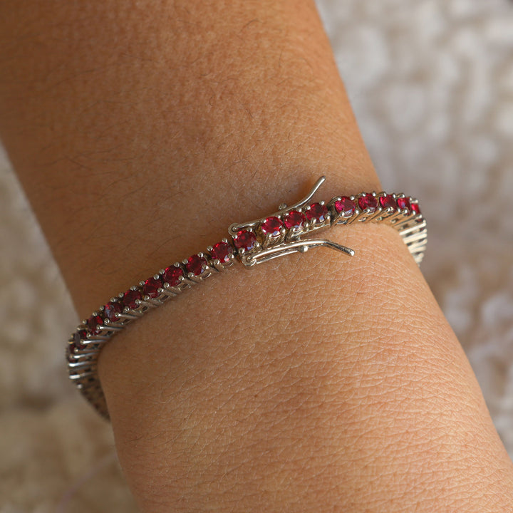 Chatham Ruby Tennis Bracelet