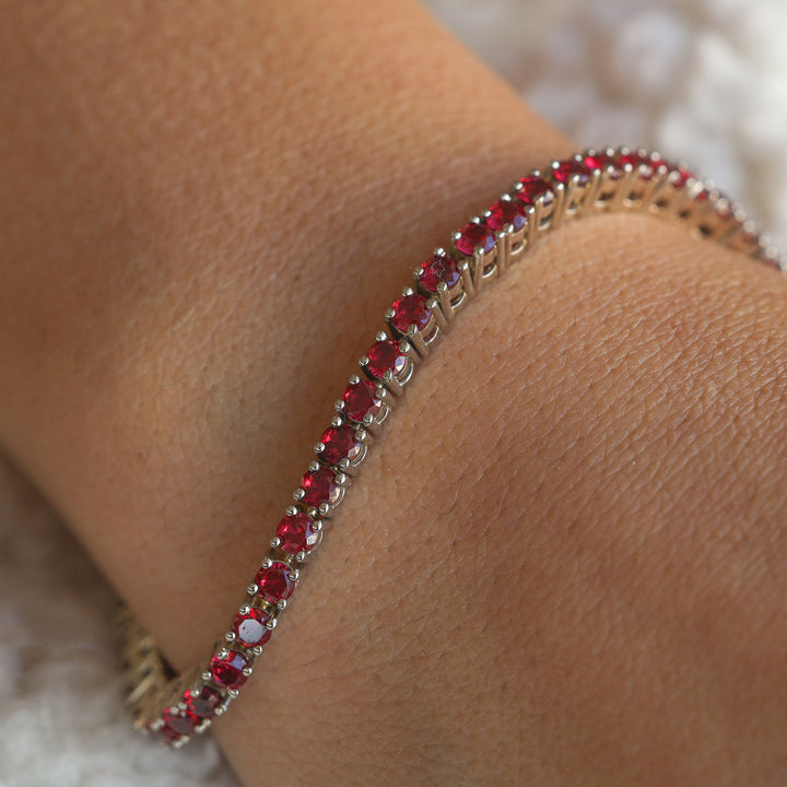 Chatham Ruby Tennis Bracelet