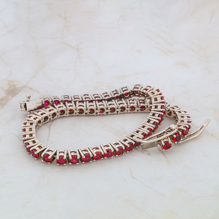 Chatham Ruby Tennis Bracelet