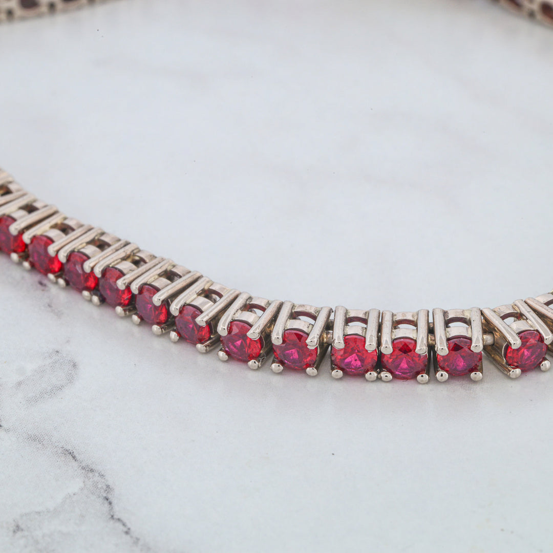 Chatham Ruby Tennis Bracelet