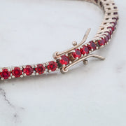 Chatham Ruby Tennis Bracelet