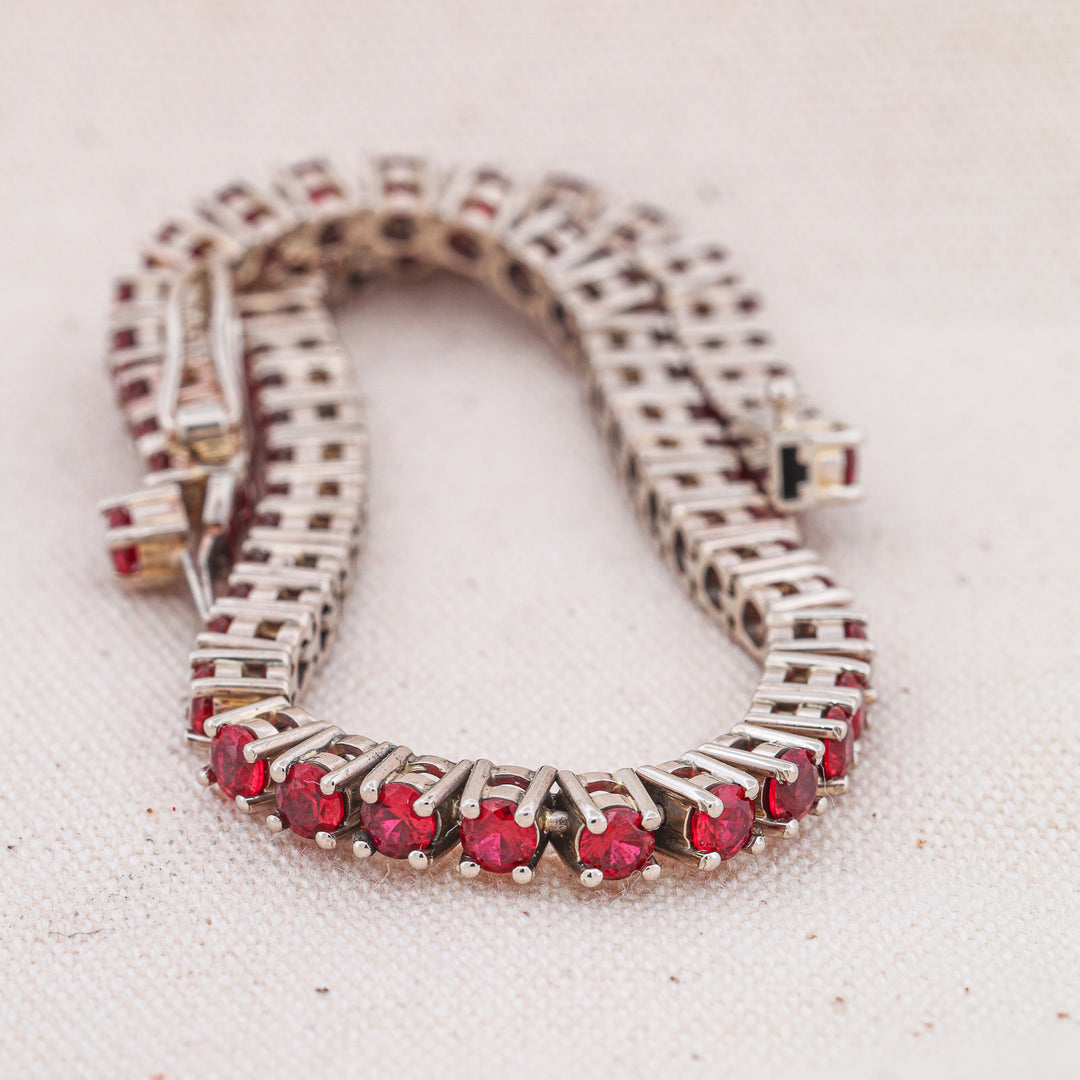 Chatham Ruby Tennis Bracelet