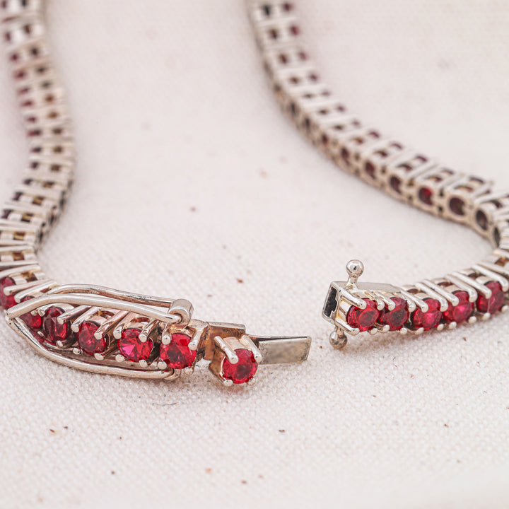 Chatham Ruby Tennis Bracelet