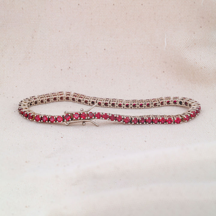 Chatham Ruby Tennis Bracelet