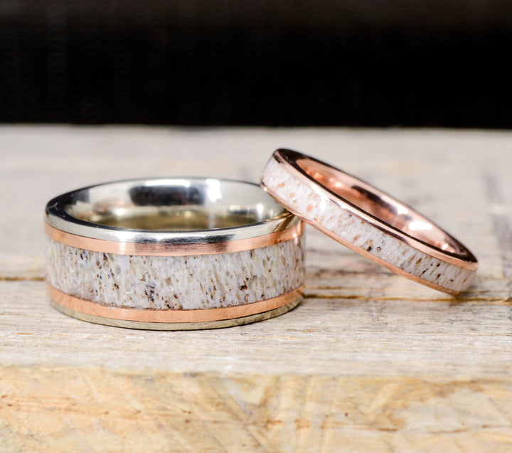 Antler, Rose Gold Inlays