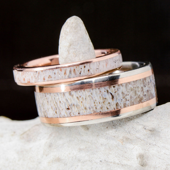 Antler, Rose Gold Inlays