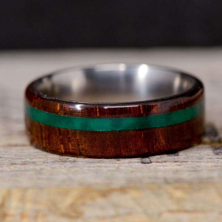 Rosewood, Imperial Jade Inlay