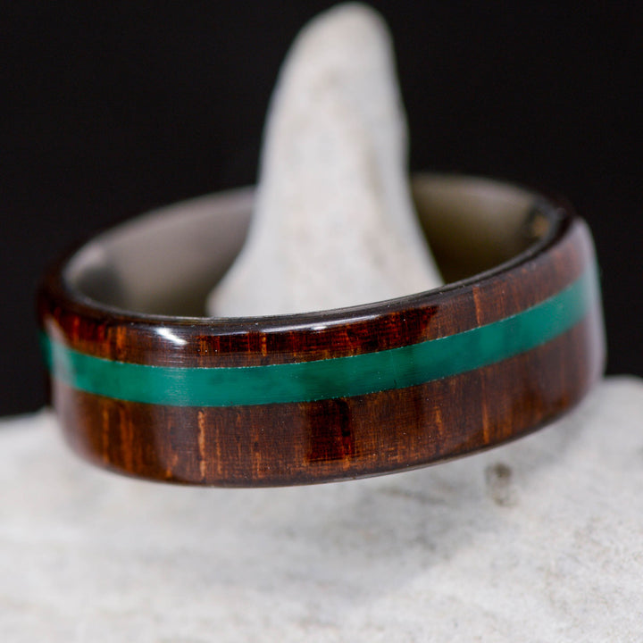 Rosewood, Imperial Jade Inlay