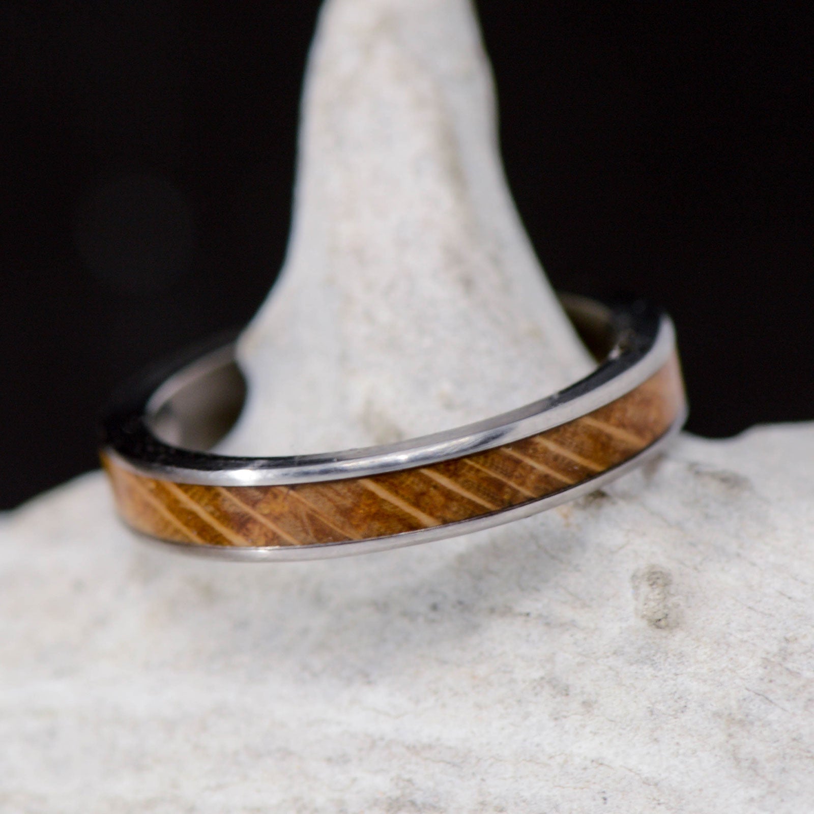 Whiskey Barrel Wood Inlay – Stone Forge Studios