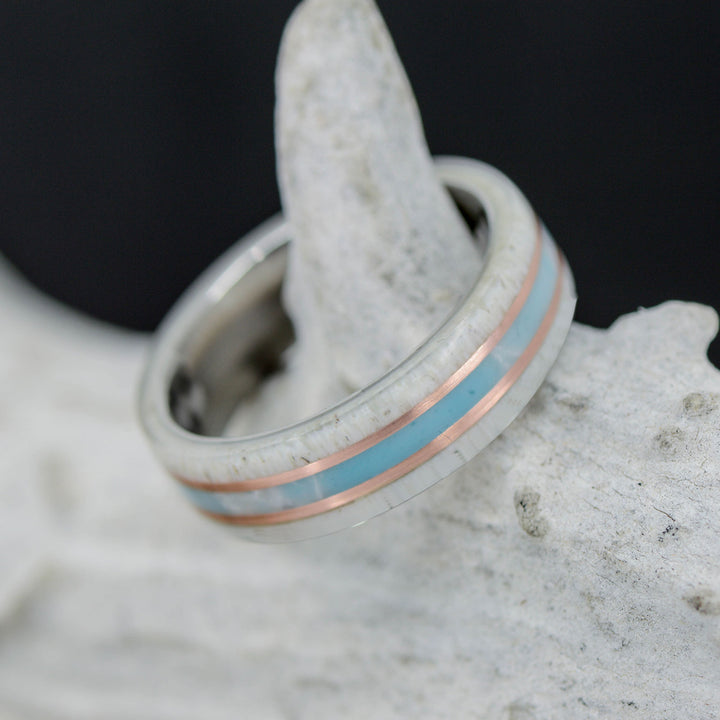 Antler, Larimar, Rose Gold