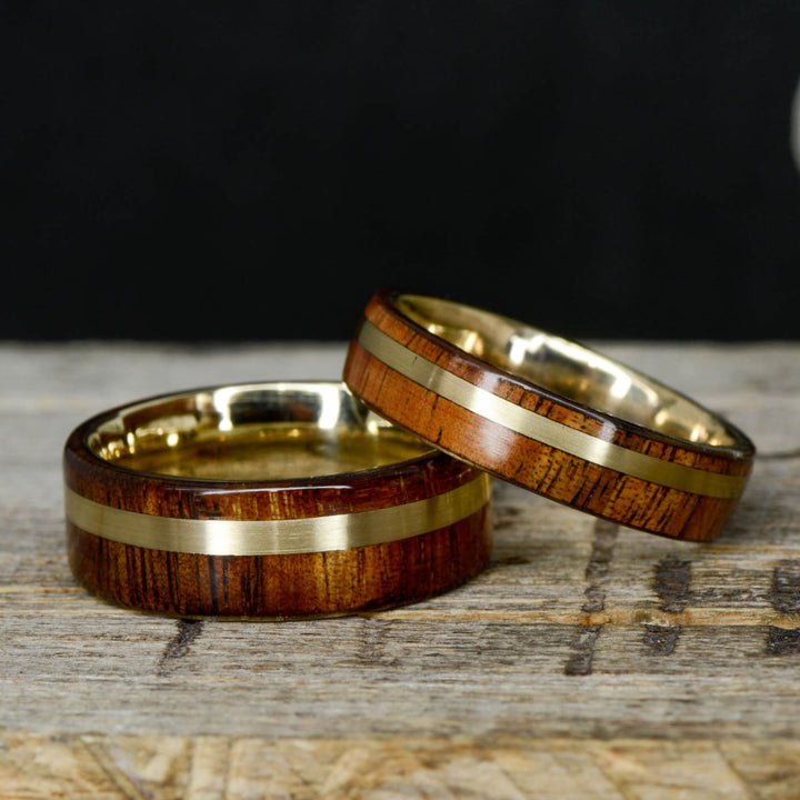 Koa Wood and Metal