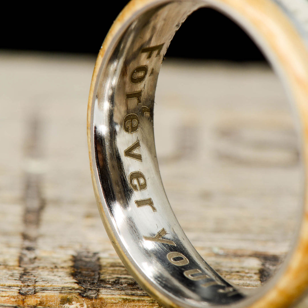 Custom ring engraving