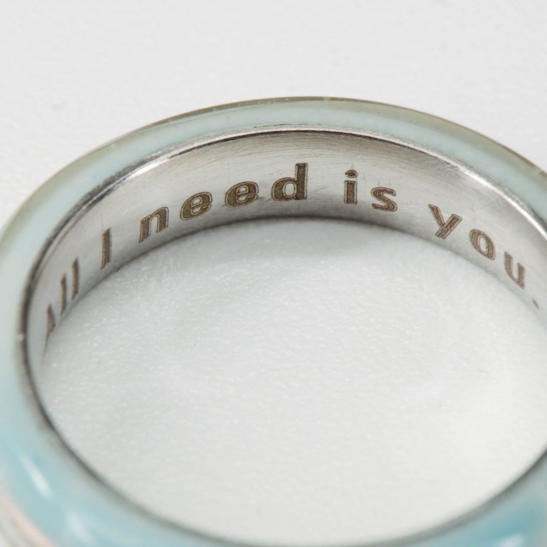 Custom ring engraving