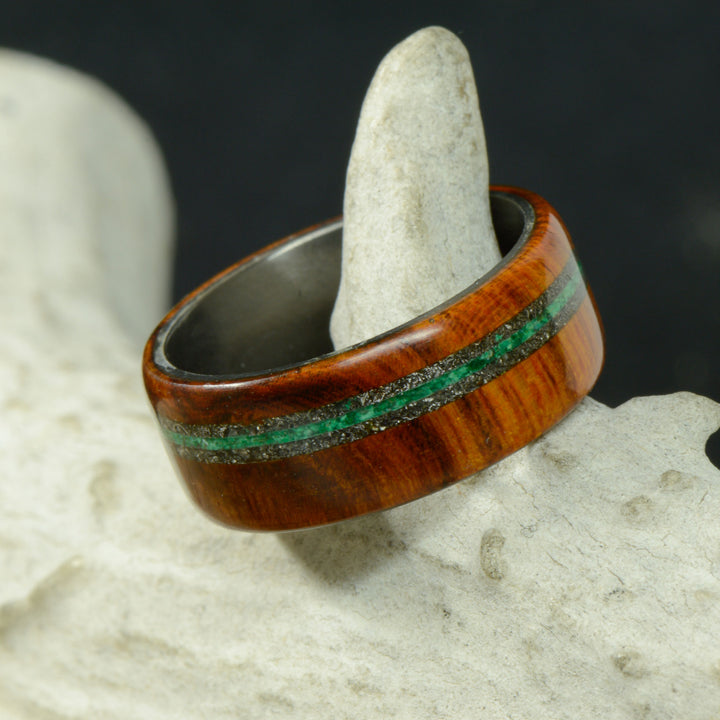 Ironwood, Malachite, & Meteorite