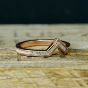 Gold or Silver Antler V-Ring