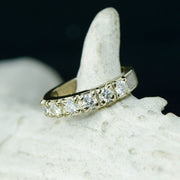 Diamond ring with Antler Channel