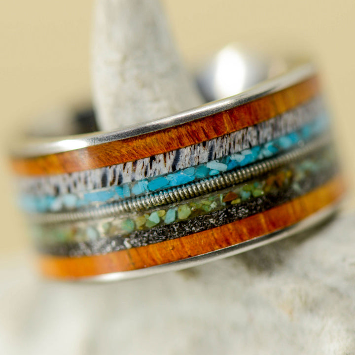 Orangewood, Antler, Turquoise, Guitar String, Meteorite