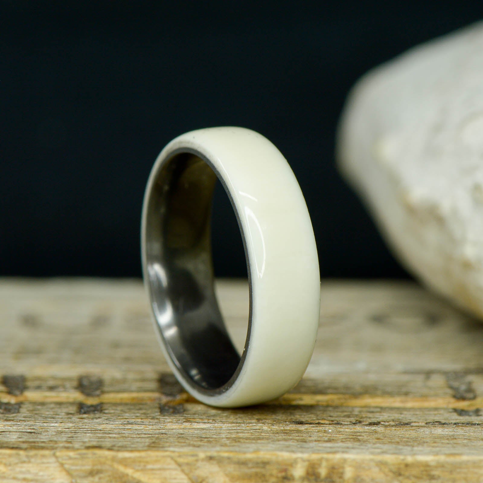 Synthetic Elephant Ivory Titanium