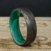 Forged Carbon Fiber and Malachite