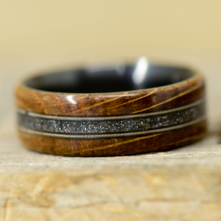 Whiskey Barrel Wood, Meteorite, Guitar Strings