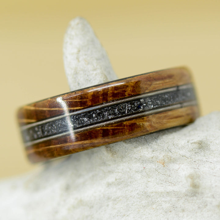 Whiskey Barrel Wood, Meteorite, Guitar Strings