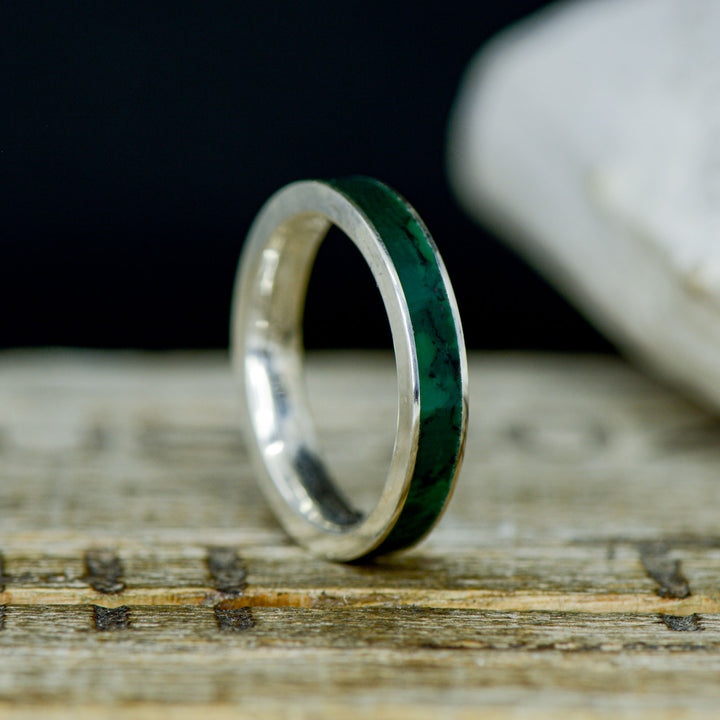 Imperial Jade Stacking Ring