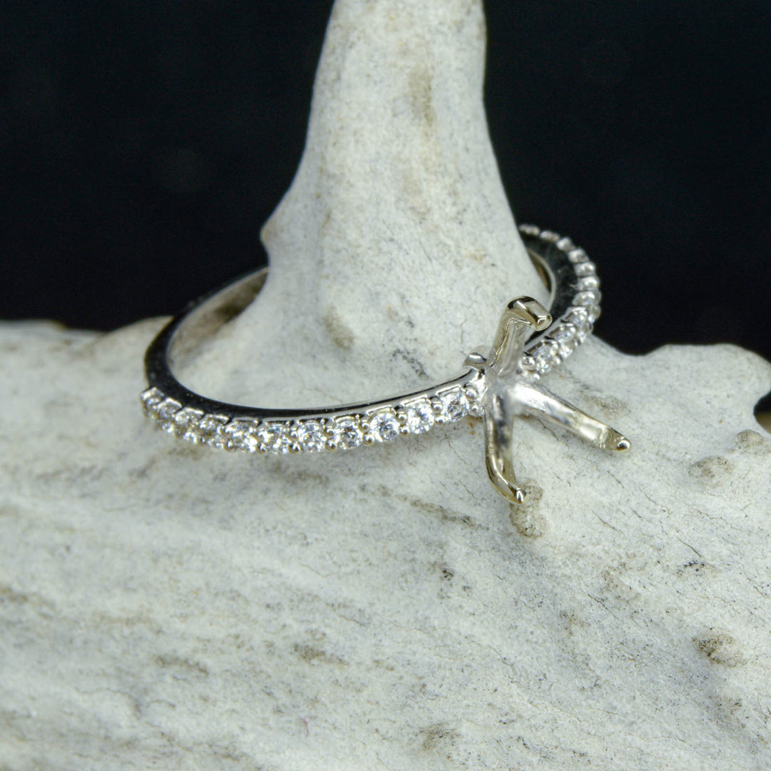 Pear Solitaire Ring - ***CHOOSE YOUR STONE***
