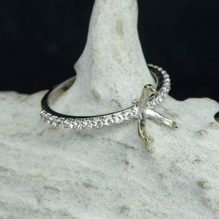 Pear Solitaire Ring - ***CHOOSE YOUR STONE***
