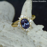 Oval Halo Oval Halo Ring - ***CHOOSE YOUR STONE***