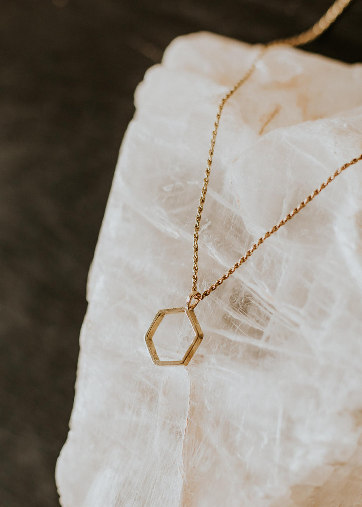 Hexagon Necklace